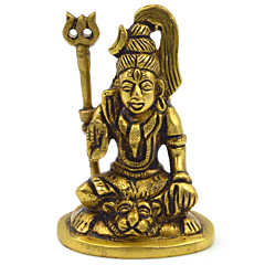 Brass Shiv Sankar Idol KBH07544