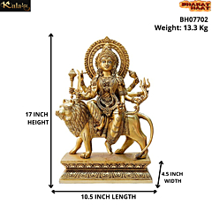 Brass Ambe Maa Idol 17 Inch KBH07702