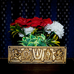 Brass Sangu Chakra Plate KBH07766