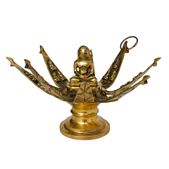 Brass Mahaveer Statue KBH08025