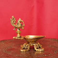 Brass Bird Deepak 5 Inch KBH08164