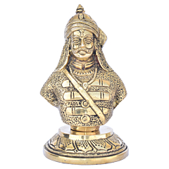 Brass Maharana Pratap Idol KBH08179