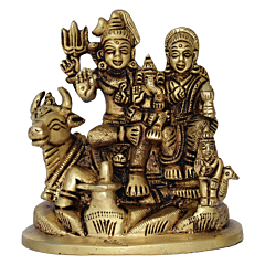 Brass Shiv Parivar Idol KBH08234