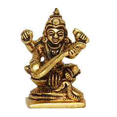 Brass Saraswati Idol KBH08256