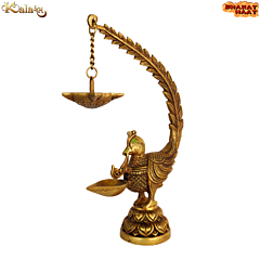 Handcrafted Brass Peacock Lamp KBH08449