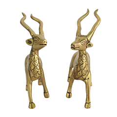 Brass Deer Pair KBH08579