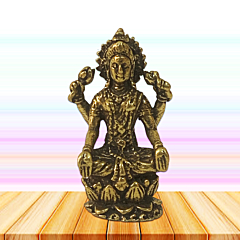 Brass lakshmi maa Mini Idol 1 Inch KBH08725