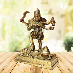 Brass Kalika devi 9 Inch KBH08843