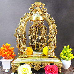 Brass Ram Darbar Statue  KBH08976