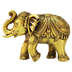 Brass Elephant Statue KBH09205