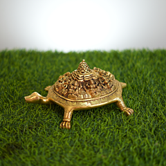 Brass Trotise Statue KBH09222