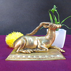 Brass Deer Statue KBH09288