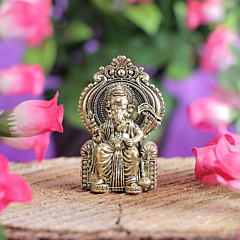 Brass Lalbaug Ganesh Idol KBH09333