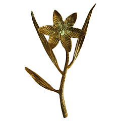 Brass Candle Holder KBH09365