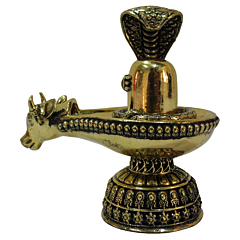 Brass Shivling  5 Inch KBH09580