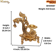 Brass Deepak Height 6 Inch KBH09587