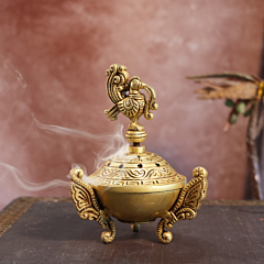 Brass Dhop Dani Height 6 Inch KBH09588