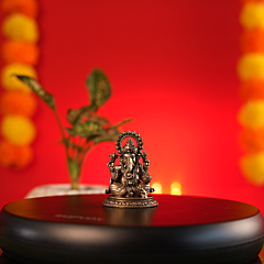 Brass Ganesha Idol KBH09700