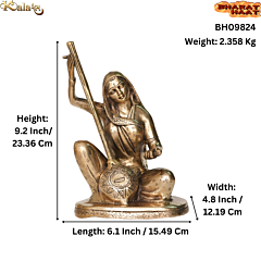 Brass Meera Bai Idol KBH09824