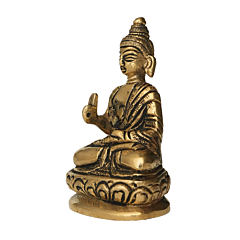Brass Buddha Idol  3 Inch KBH09998