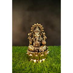 Brass Ganesha Idol KBH10179