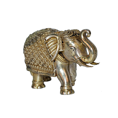 Brass Elephant Showpiece KBH10245