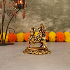 Brass Kamdhenu Statue KBH10247