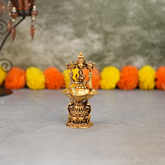 Brass Balaji diya  KBH10248
