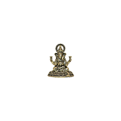 Mini Brass Ganesha Idol 2 Inch KBH10431