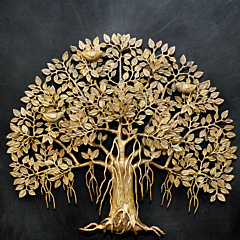 Large Brass Tree Sculpture KBH10484