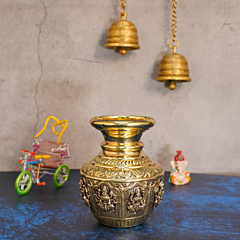 Brass lakshmi Pot KBH10488