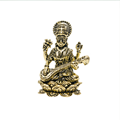 Brass saraswati Idol  KBH10564