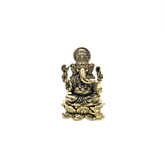 Brass Lord Ganesha Idol KBH10723