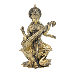 Brass Saraswati Idol KBH10879