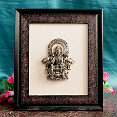Goddess Gajalakshmi Wall Frame for Home Temple BH10906