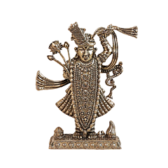 Brass Shreenathji Idol 3 Inch KBH11050