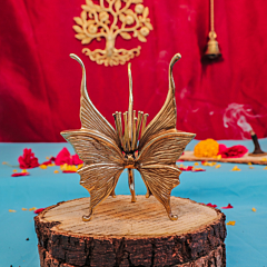 Brass Butterfly Candle Holder  KBH11087