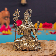 Brass Shiv Idol KBH11146