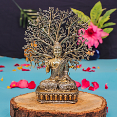 Brass  Gautam Budhha Tree  KBH11147