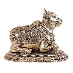 Brass Nandi Bull Statue  KBH11253