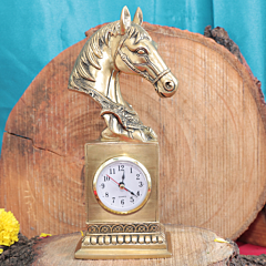 Brass Horse Design Clock 11 inch KBH11450