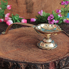 Brass Aarti Diya Height 2 Inch KBH11553