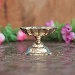 Brass Divi Deepak Diya Height 2 Inch KBH11563