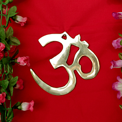 Brass OM Sculptures For Wall Hanging KBH11596