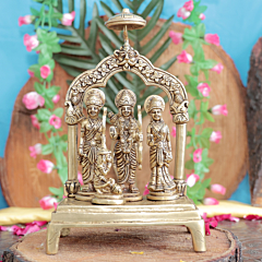 Brass Ram Darbar Ram Sita Lakshman Idol KBH11746