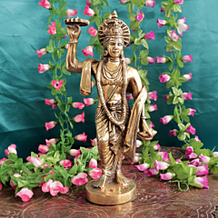 Brass Vishnu Idol for Home Temple BH12137