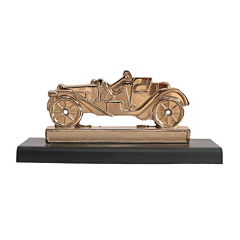 White Metal Vintage Car Showpiece BH12327