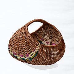 manufactree Cane Gift Hamper | Wicker Basket | Chand Basket, Brown L26 x W28 x H22