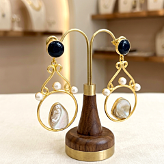 Handmade Designer Statement Dangle Earrings