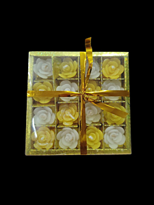 Home Decorative Diwali Festival Flower Candle